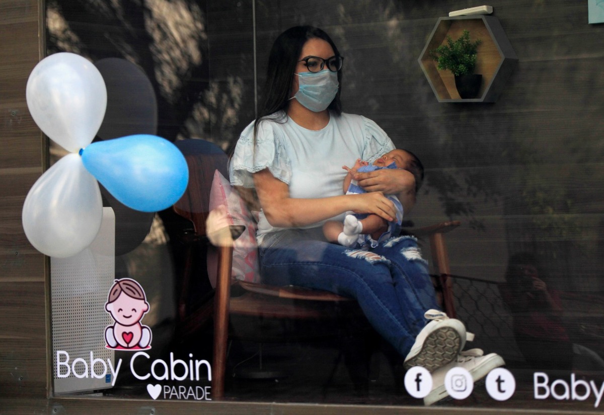 Baby Cabin Parade es un servicio creado para que las familias den a conocer al nuevo integrante. | Reuters
