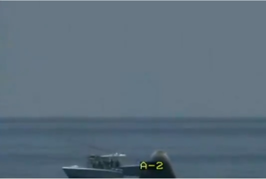 La nave aterrizó a la Tierra. (Twitter)