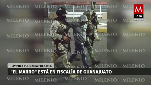 Tras captura, resguardan a 'El Marro' en la AIC de Guanajuato