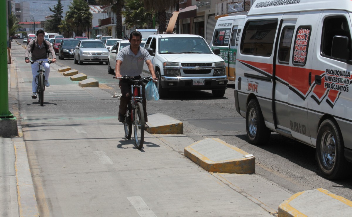 Accidentes en bicicleta se registran al mes en una de las más importantes arterias viales de la ciudad, como es la Avenida Revolución. (Elizabeth Hern