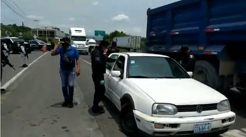 Autoridades reforzaron los filtros de seguridad en los límites de Querétaro y Guanajuato.