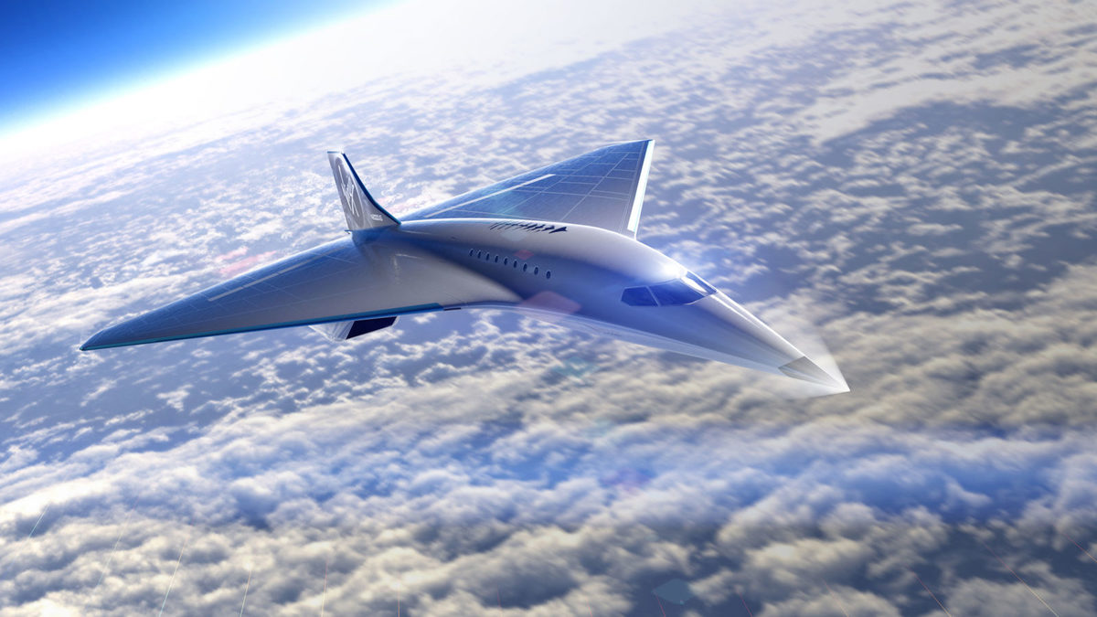 March 3, el avión supersónico que desarrolla Virgin Galactic. (Especial)