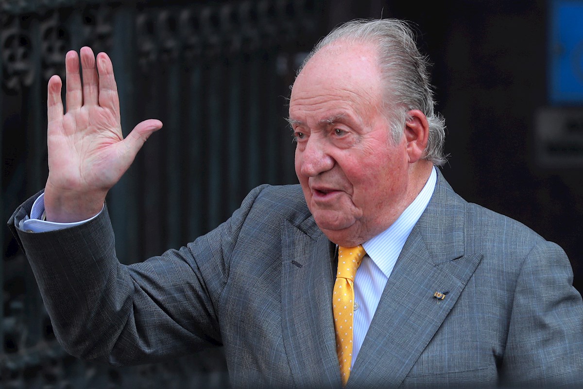 Rey Juan Carlos de España comunica que se irá a vivir fuera del país (EFE).
