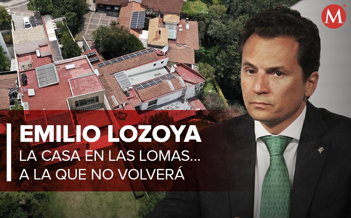 La casa de Lozoya en Las Lomas fue asegurada por la FGR en mayo del 2019.