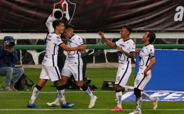 Tras dos fechas, Pumas marcha invicto en este Guard1anes 2020 (Imago7)
