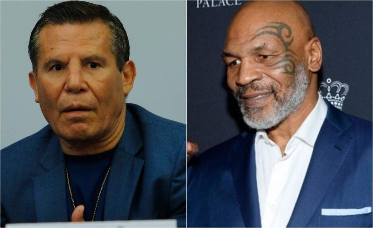 Julio César Chávez y Mike Tyson (Imago7 / AFP)
