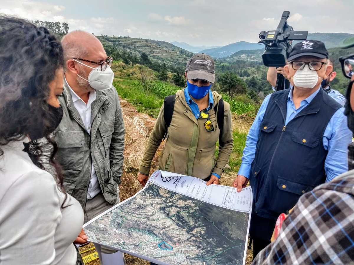 Realizaron un recorrido por el cerro de Tezcutzinco y el caño quebrado. (Especial)