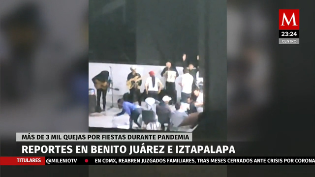 Van 130 denuncias por fiestas en UH