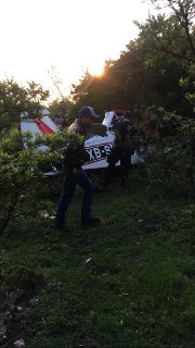 El piloto no resultó lesionado