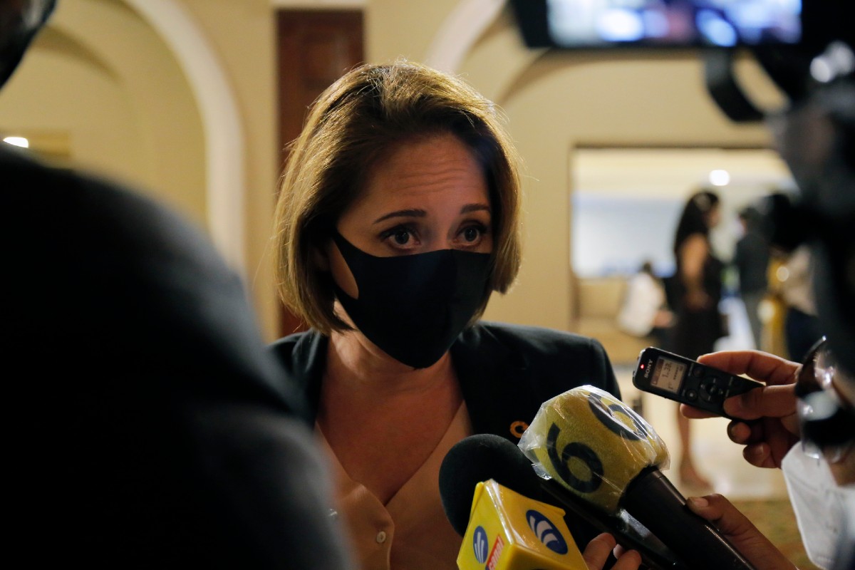 Olivia Valadés, Presidenta Nacional de Mujeres Industriales de Canacintra. (Mauricio Román)