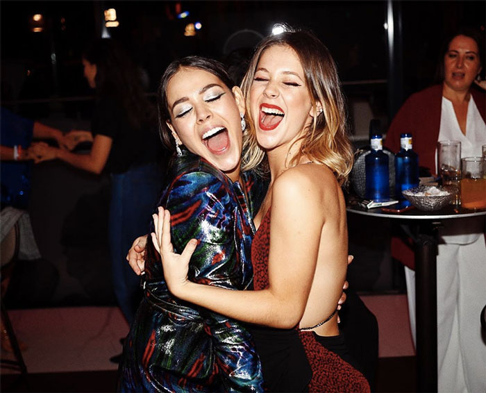 Cayetana y Lucrecia en 'Élite' (Instagram)