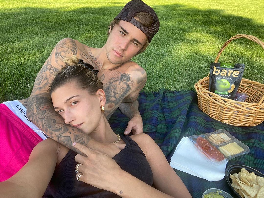 Justin Bieber y Hailey comparten fotos inéditas de su bautismo (Instagram).
