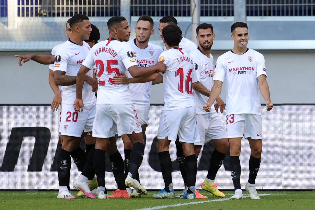 Sevilla venció a Roma (AFP)