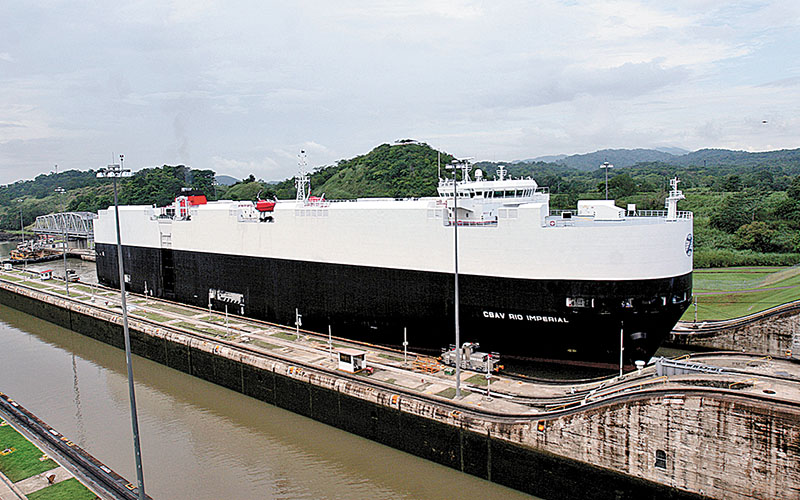 El Canal de Panamá, el punto de exportación más emblemático de la región. (Archivo)