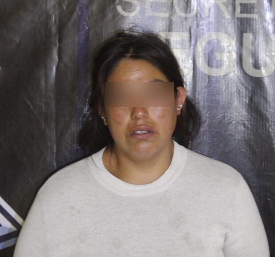 Cecilia V., alias “La Reina del Sur” capturada en Ahuazotepec.