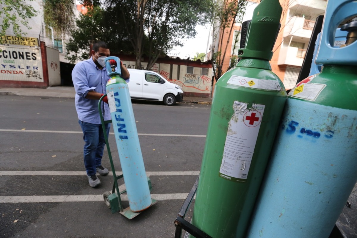 El mercado mexicano del oxígeno medicinal se encuentra en manos de  dos empresas: INFRA y Linde. (Javier Ríos)