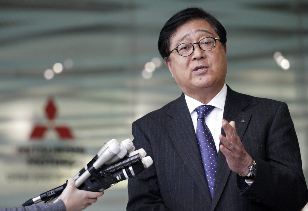 Osamu Masuko se mantendrá como asesor especial de Mitsubishi Motors. Foto: AP