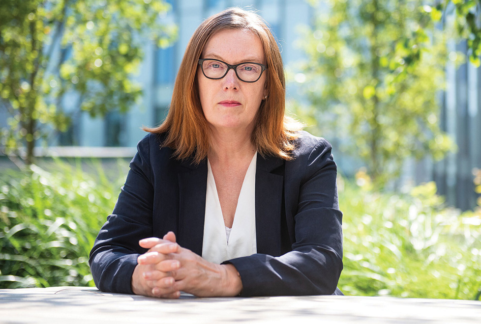 Sarah Gilbert, profesora de vacunología de la Universidad de Oxford