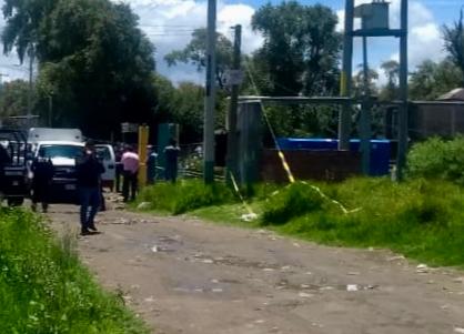 El accidente ocurrió en la  avenida de Los Pinos, en la comunidad de San Pedro Cholula. (Especial)