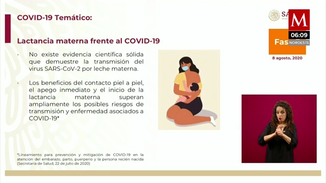 No hay evidencia de virus en leche materna: Karla Berdichevsky