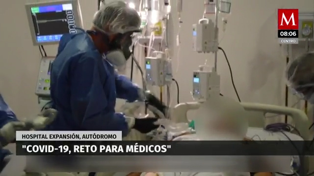 Hospital expansión, Autódromo un reto para médicos