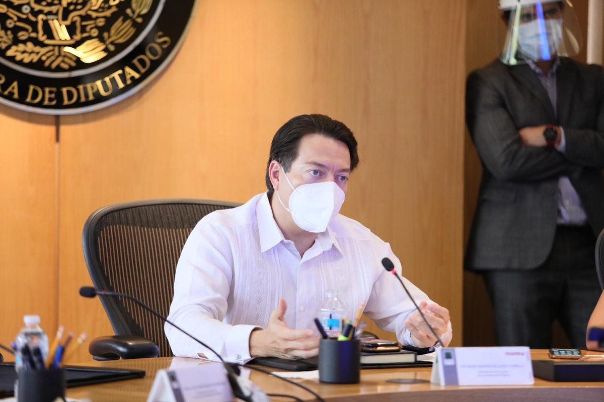 Mario Delgado, legislador de Morena. Foto: Especial.