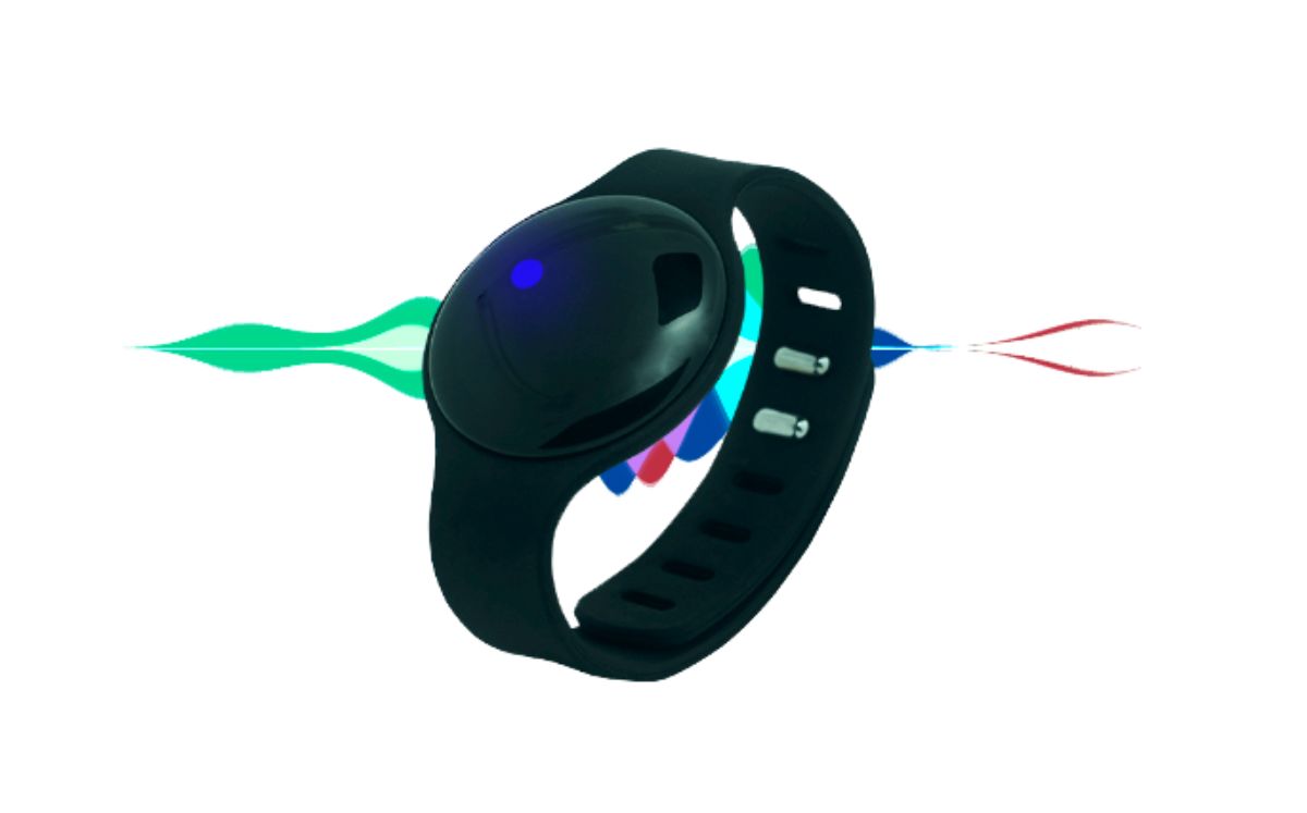 Aspiliga, la firma mexicana con asociación española, desarrolló un práctico gadget de distanciamiento social. Foto: (Especial)