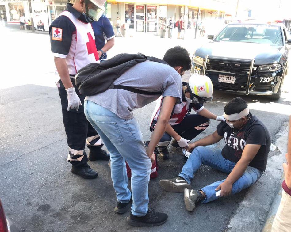 Atropellan a joven en Monterrey. Foto: Especial.