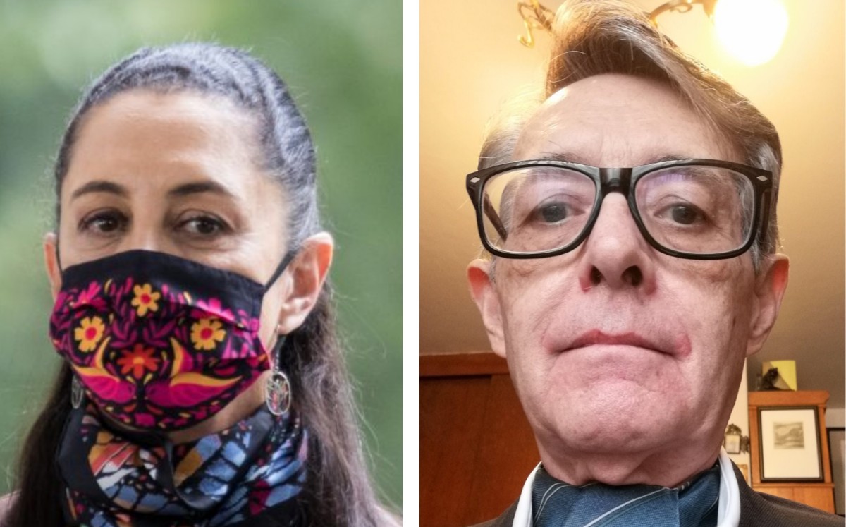 Claudia Sheinbaum y Alfonso Suárez del Real. (Cuartoscuro)