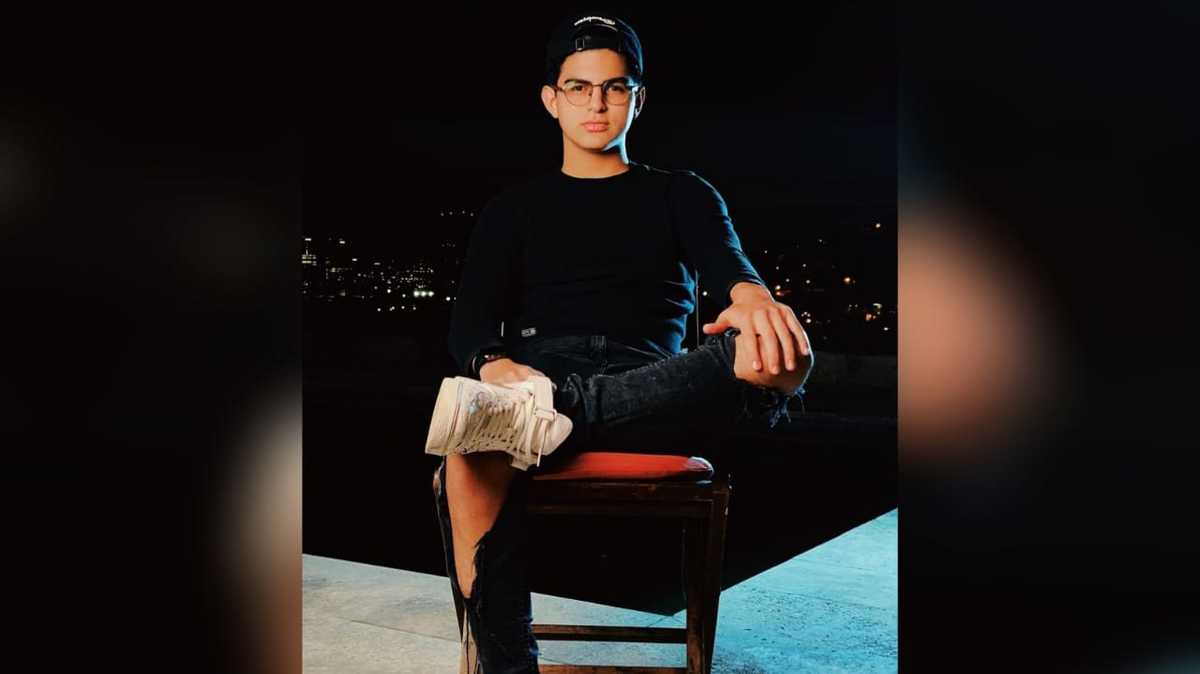 David Sánchez Estrada, de 16 años. Foto: Especial.