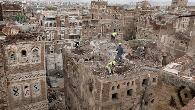 Se derrumban antiguas casas en Yemen; eran Patrimonio de la Humanidad