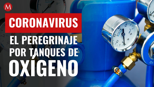 El peregrinaje en tiempos de coronavirus por tanques de oxígeno