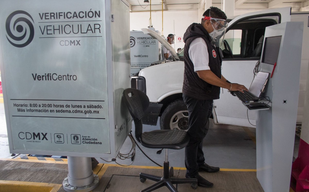 Fotos de la Verificación en CdMx. (Cuartoscuro)