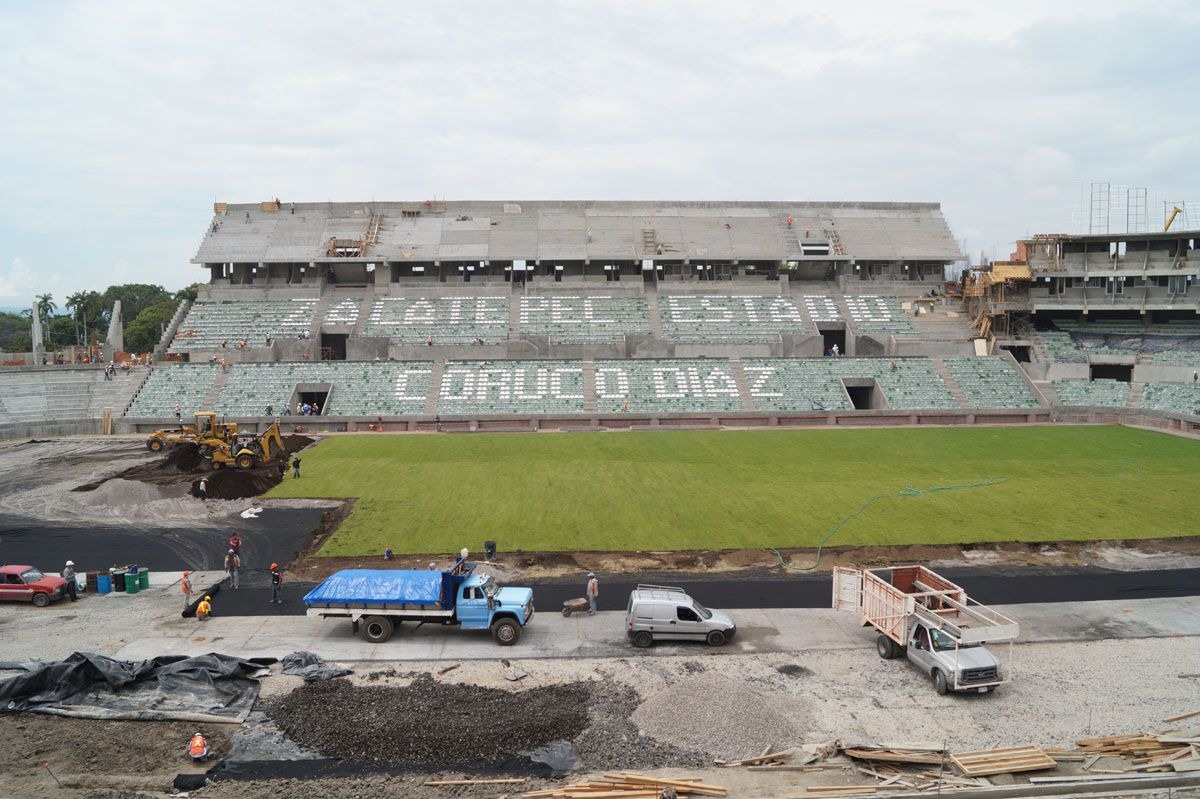 El gobierno de Morelos realizará una auditoría de la remodelación del estadio Coruco Díaz. (David Monroy)