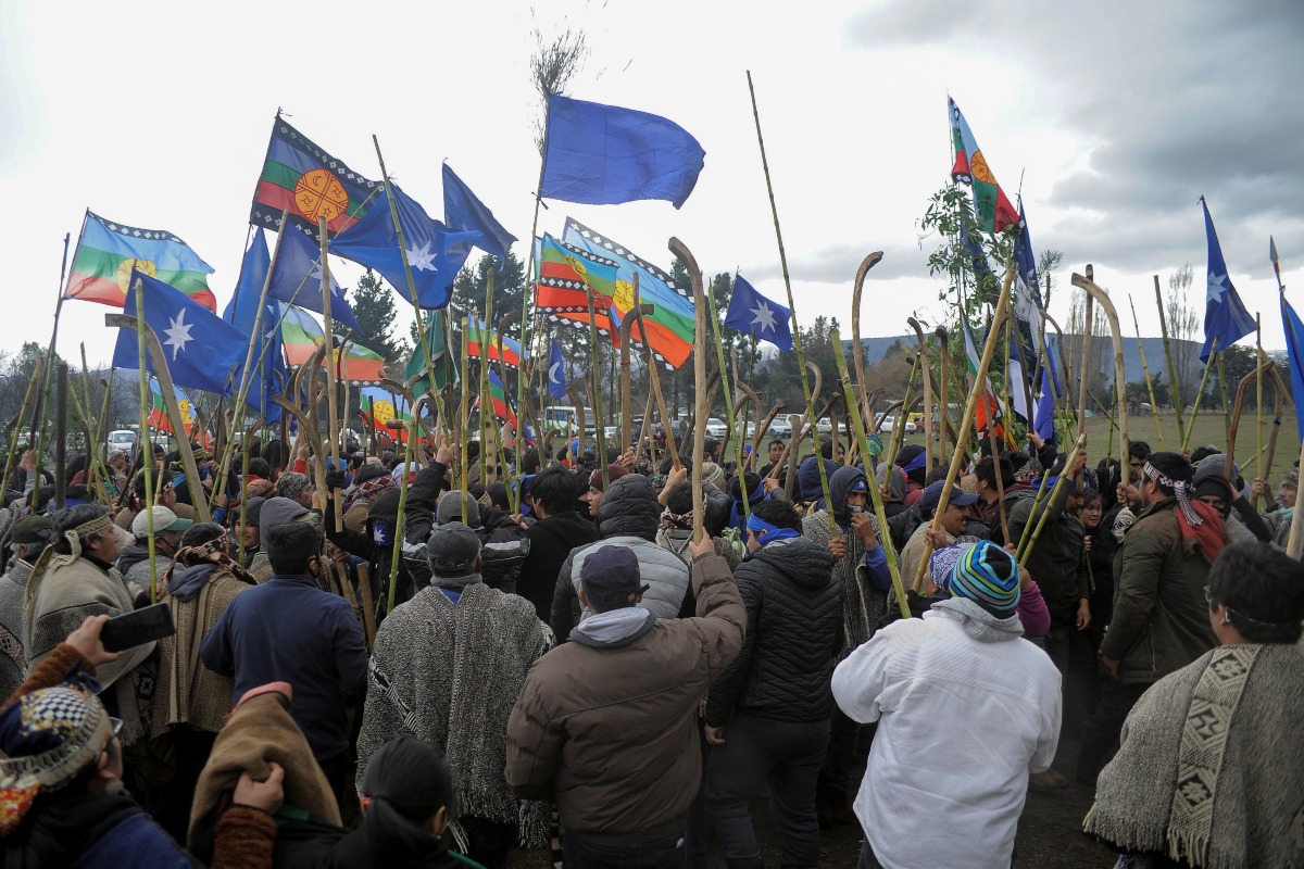 El pueblo mapuche lleva más de dos semanas protestando contra el gobierno chileno. (Reuters)