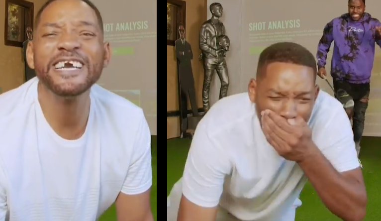 Will Smith se queda sin dientes. (Captura)