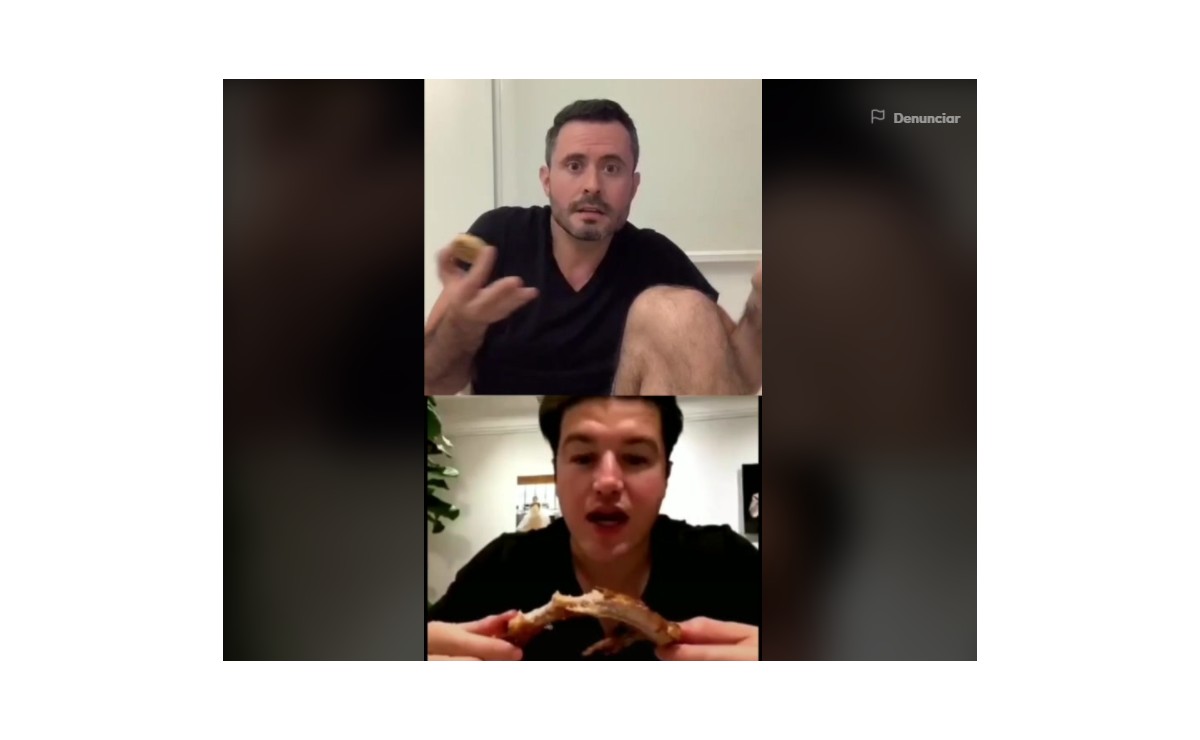 El video se hizo viral en redes sociales.
