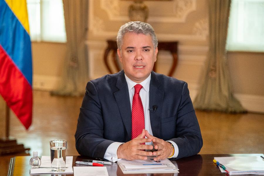 Ivan Duque pertenece al grupo político del ex presidente Álvaro Uribe: Centro Democrático.