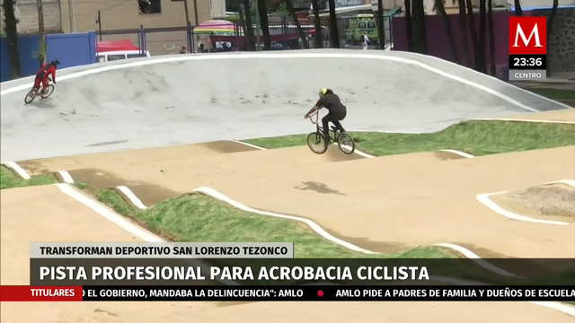 Lago artificial, pista de hielo y 'aerobiblioteca', las 'Utopías' que llegaron a Iztapalapa