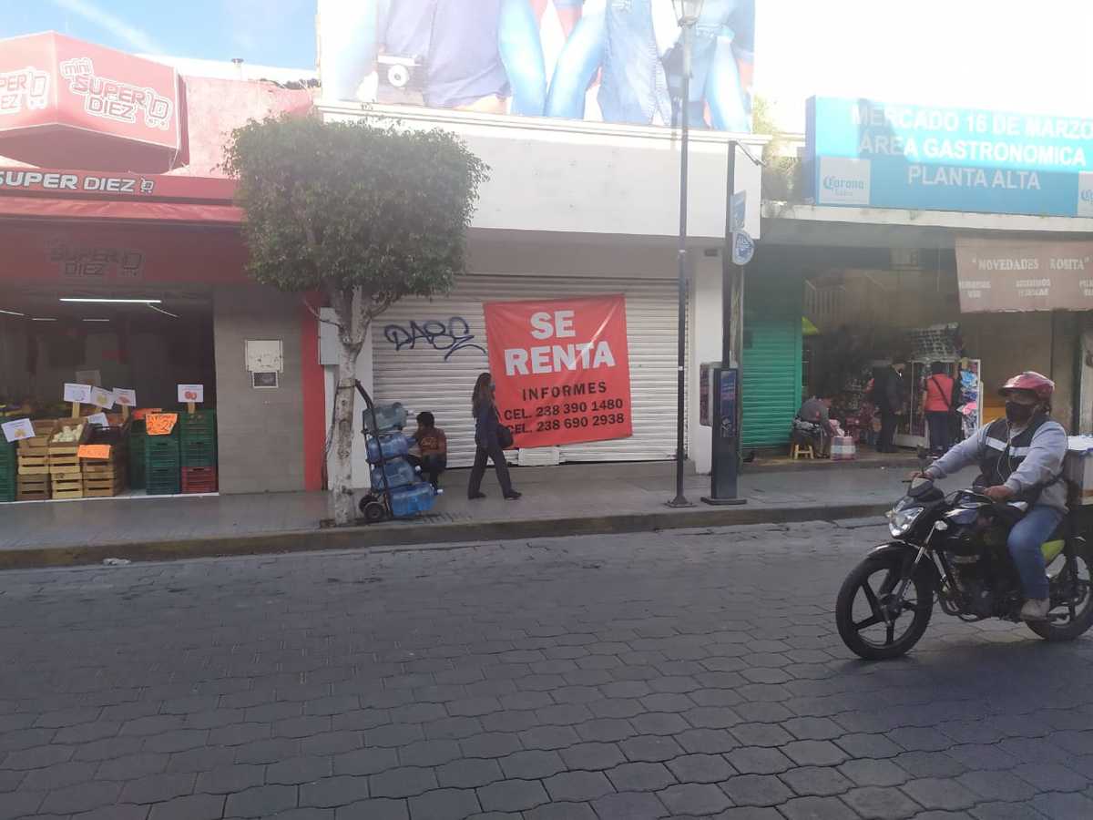 Propietarios de bienes inmuebles que son rentados, registraron el cierre de por lo menos un 20% de locales. (Apolonia Amayo)