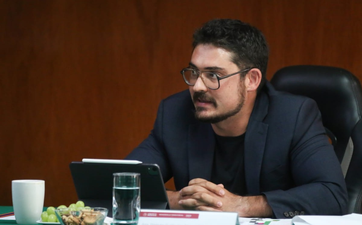 Román Meyer Falcón, titular de la Sedatu. (Twitter | @MeyerFalcon)