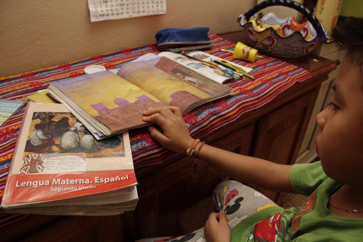 Las clases a distancia en Puebla iniciarán con más de un millón 700 mil estudiantes. (Agencia Enfoque)
