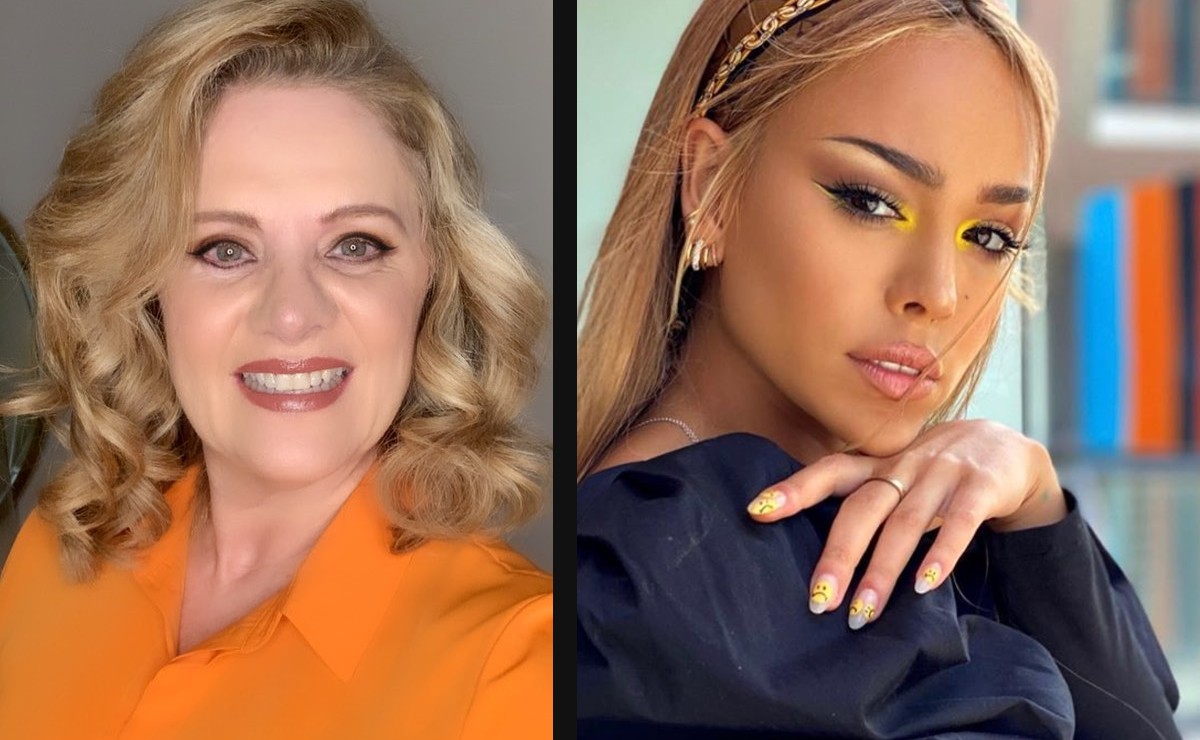 Erika Buenfil se transforma; así se ve como Danna Paola en TikTok. (Instagram)