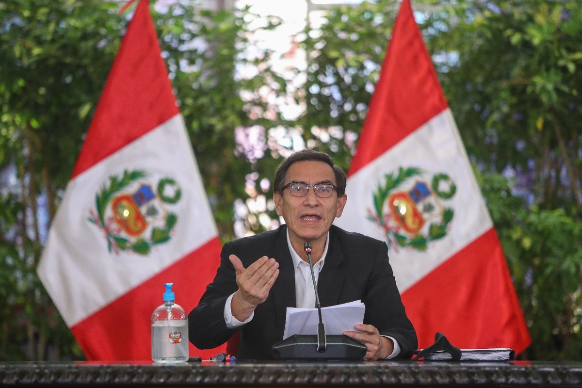 Martín Vizcarra, presidente de Perú | Twitter/@presidenciaperu