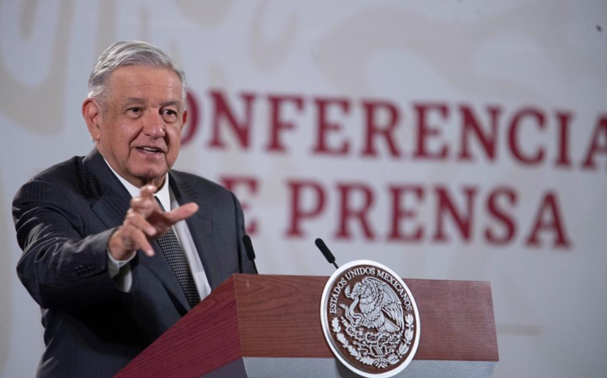 El presidente Andrés Manuel López Obrador en La Mañanera. (Cortesía)