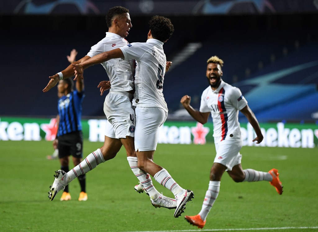 PSG avanzó a las semifinales de la Champions League (AFP)