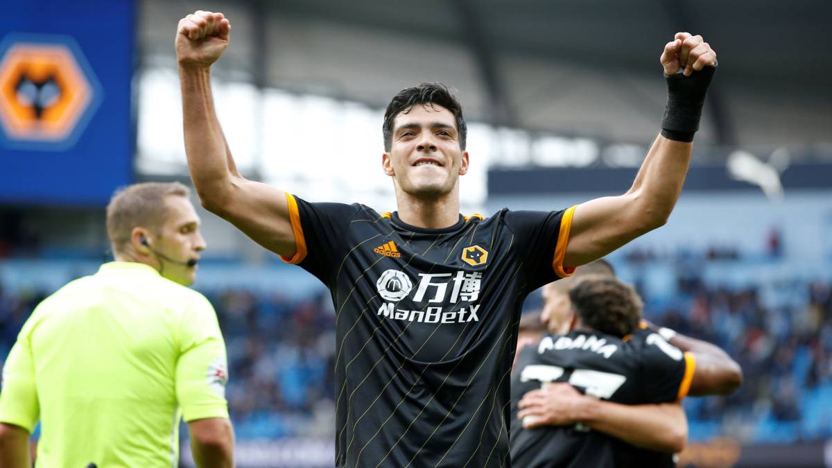 Raúl Jiménez, futbolista del Wolverhampton (Reuters)
