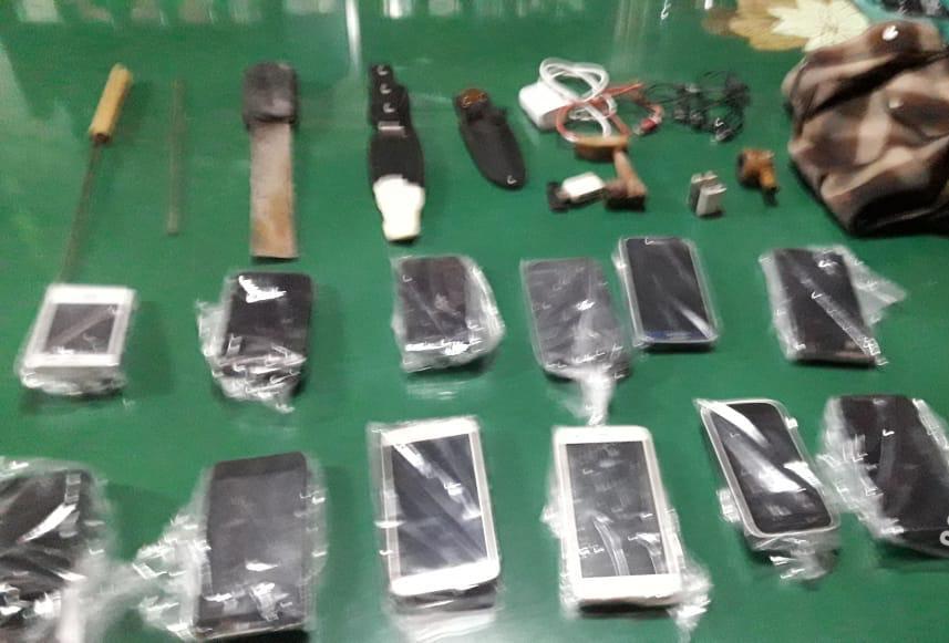La revisión se realizó en las áreas comunes del centro penitenciario de San Miguel. (Especial)