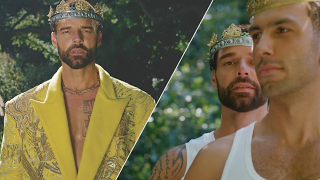 Ricky Martin posa junto a su esposo y habla de su plan familiar