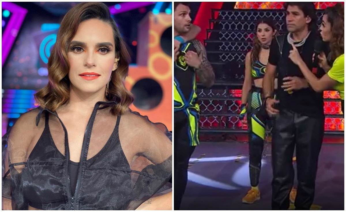 Tania Rincón se disculpó con Nicola por acusarlo de empujar a Macky. (Instagram)